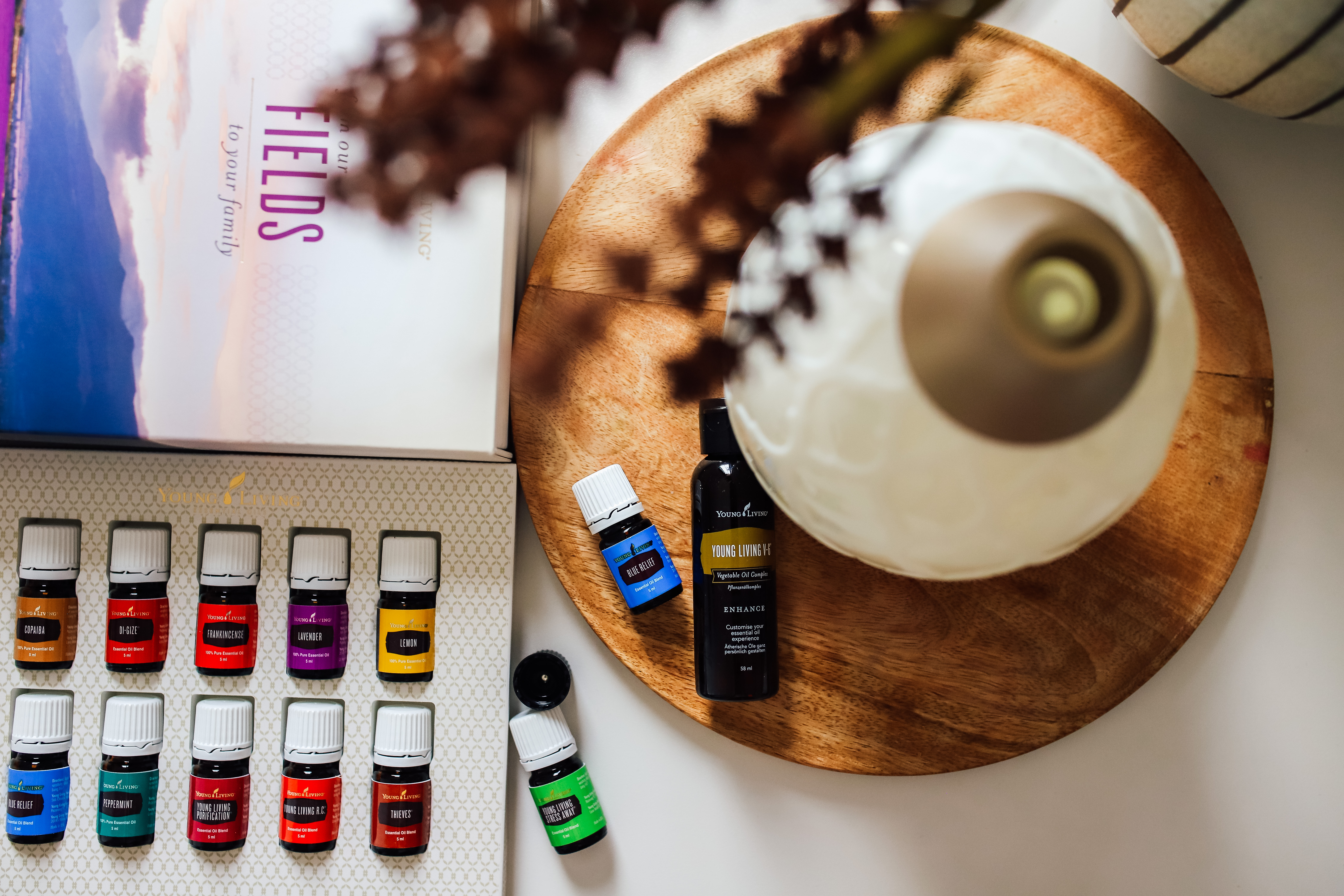 Ervaar de kracht van etherische oliën – met de Leen Diffuser Starterkit